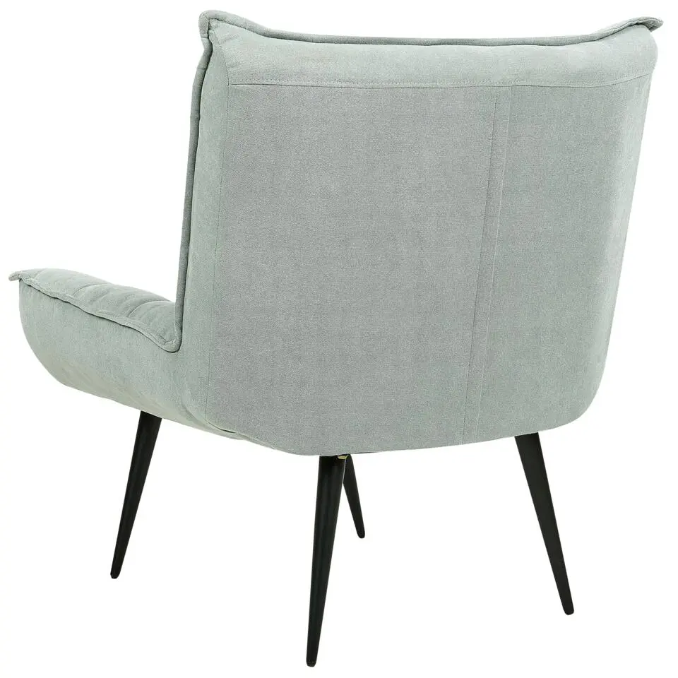 ALVESTA - Fauteuil - Mintgroen - Stof