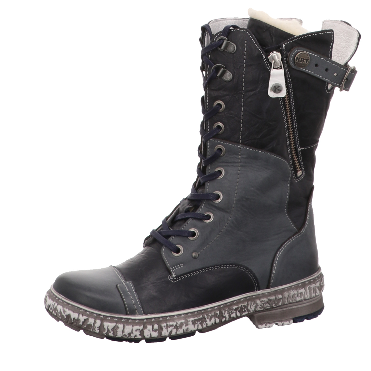Krisbut Stiefelette blau