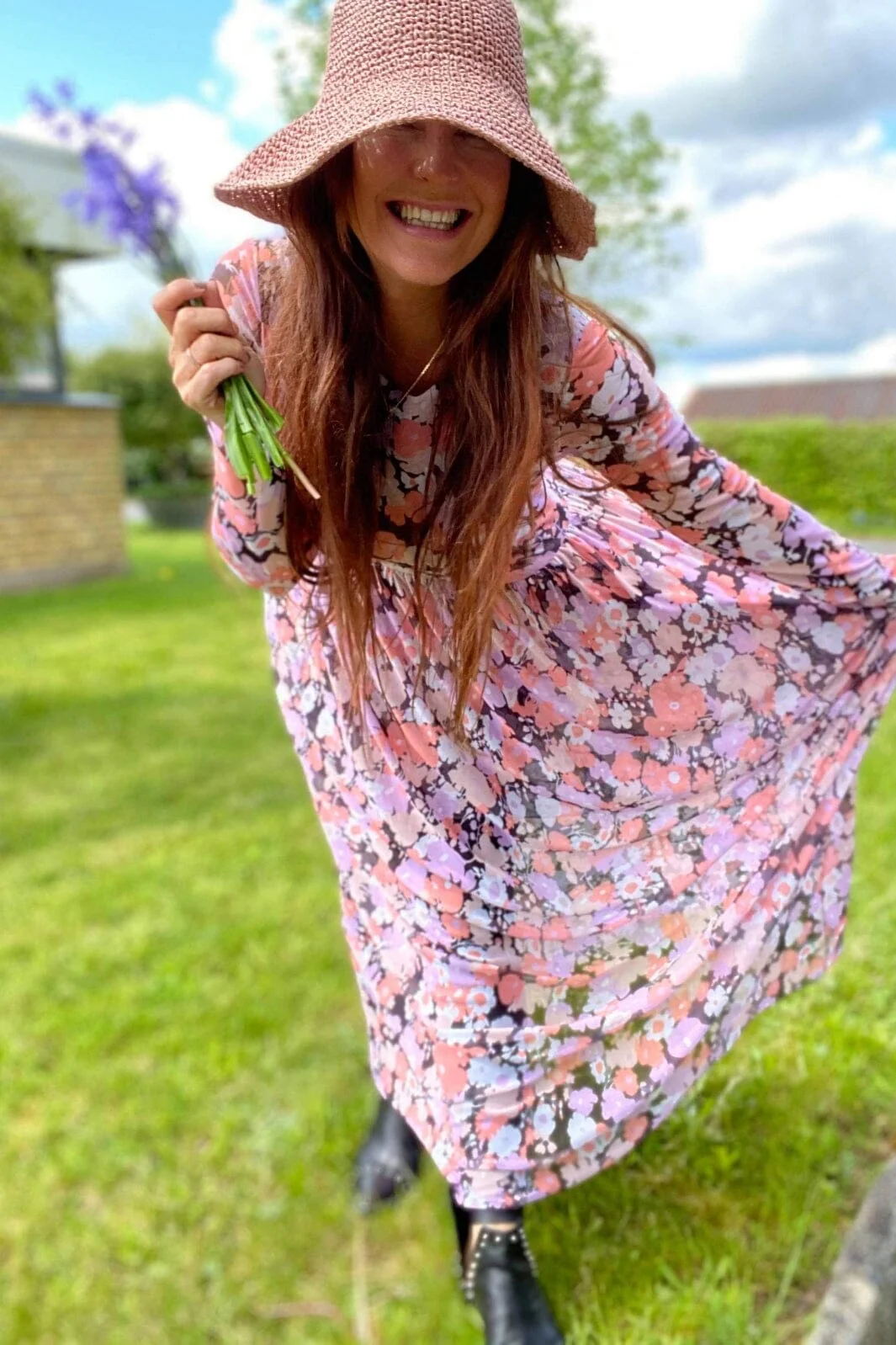 Noella Lola Dress lilac flower
