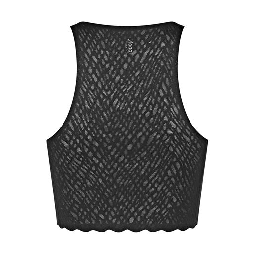 Sloggi Zero Feel Bliss Crop Top, Black, S