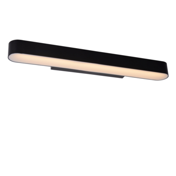 Lucide badkamer wandlamp Madelon IP44 zwart