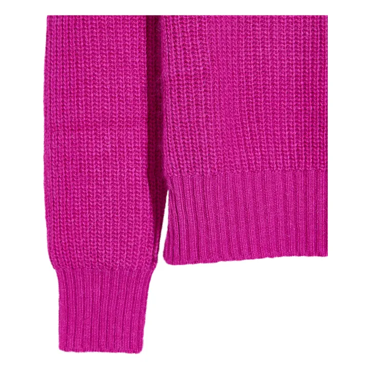 Bellerose Pull Col rond Diot | Rouge cerise