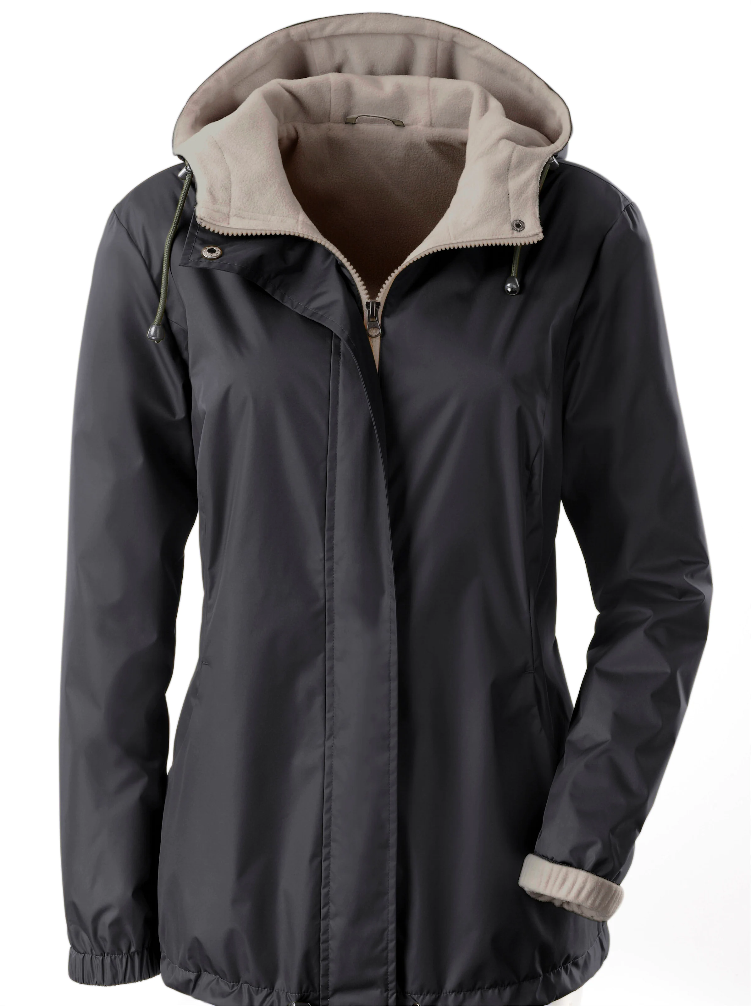 Funktionsjacke in schwarz