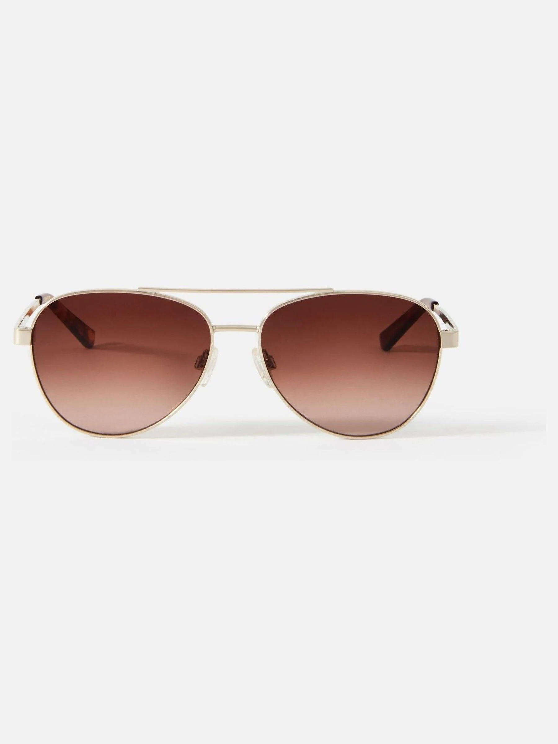 Mint Velvet Gold Tone Gradient Sunglasses