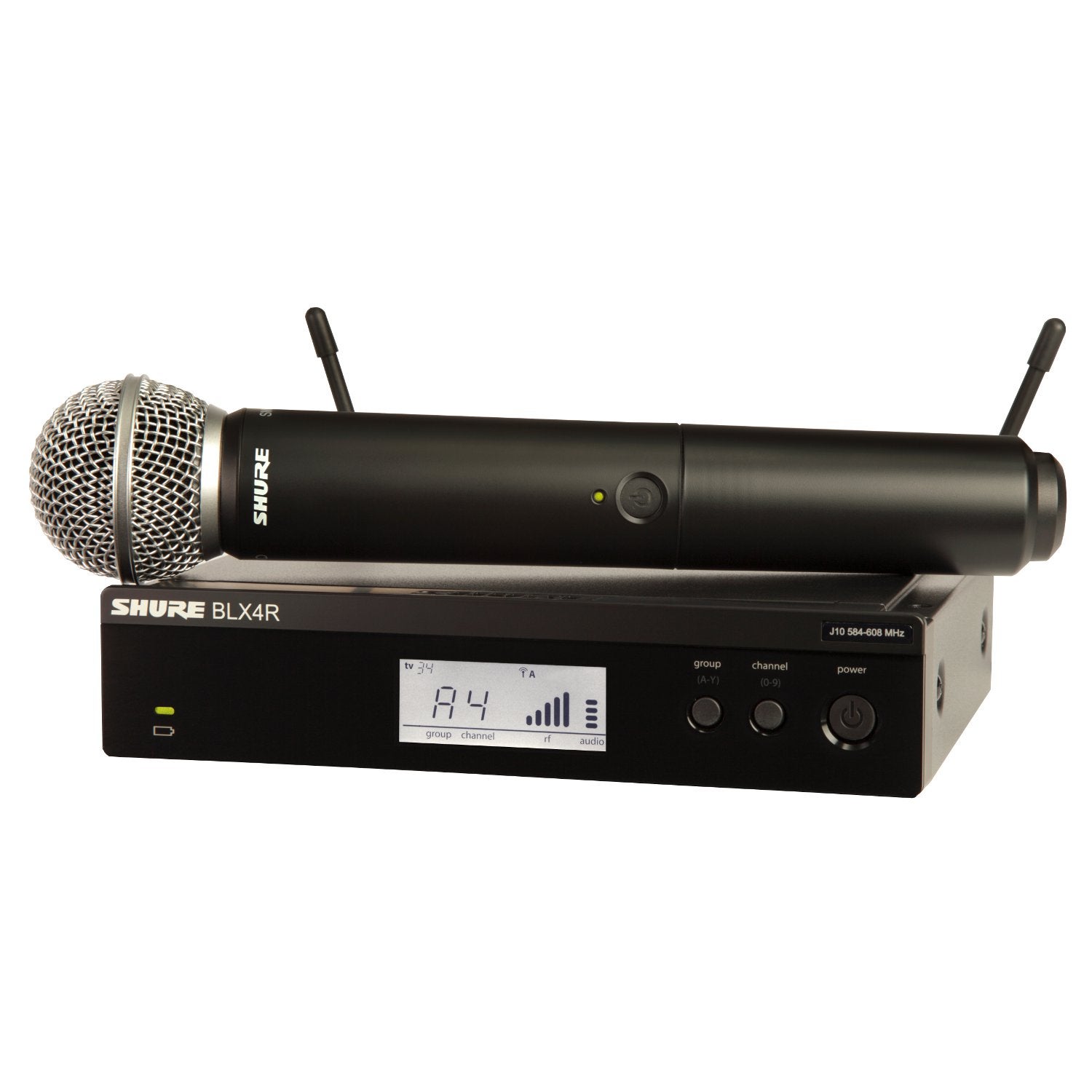 Shure BLX24RE/SM58-M17 (662-686 MHz) handheld draadloos