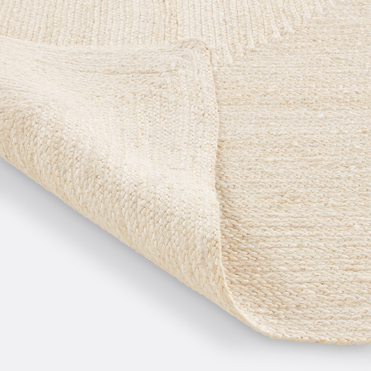 LA REDOUTE INTERIORS<br>Tapete retangular em juta branqueada tamanho XL, Aftas