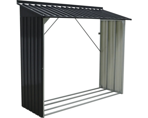 Brandhoutberging tepro Wood Store Large 164 x 83 x 157 cm antraciet