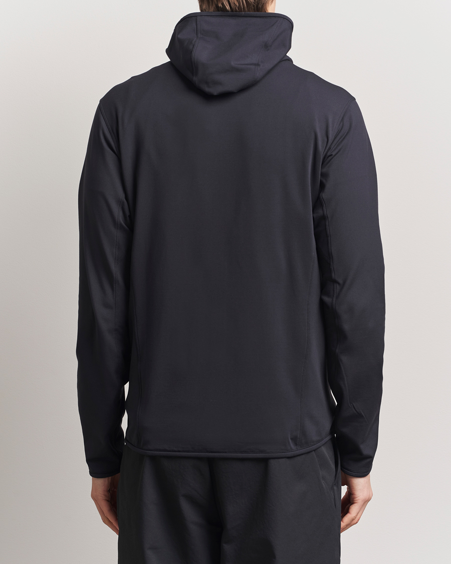 Arc'teryx Kyanite Lightweight Full Zip Hoodie Black