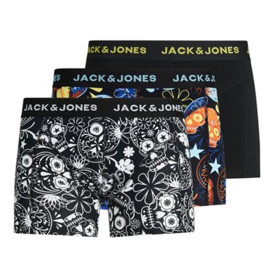Boxer homme Jacsugar Skull Trunks 3 Pack. Noos JACK JONES