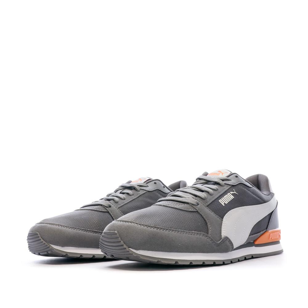 Puma Baskets Grises Homme Puma V3 Mesh Castlerock