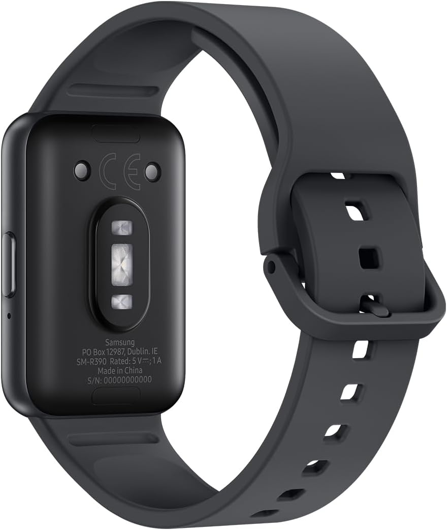 Galaxy Fit3 (40mm) Smart Watch mit Silikon Armband (SM-R390NZAAEUB) - Dark Gray (Grau)