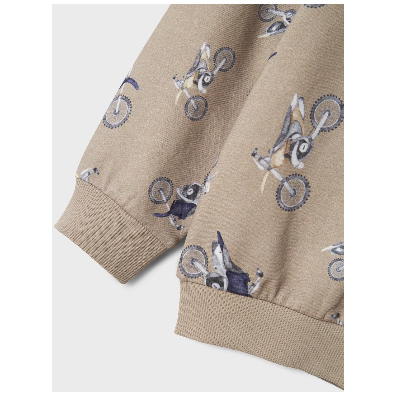 Name It peuter sweater lange mouwen all over print multi