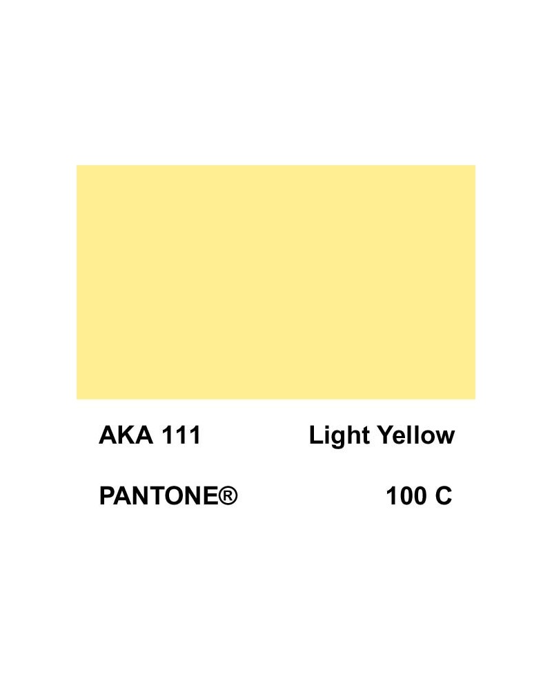 Jaune Clair -  Pantone 100 C
