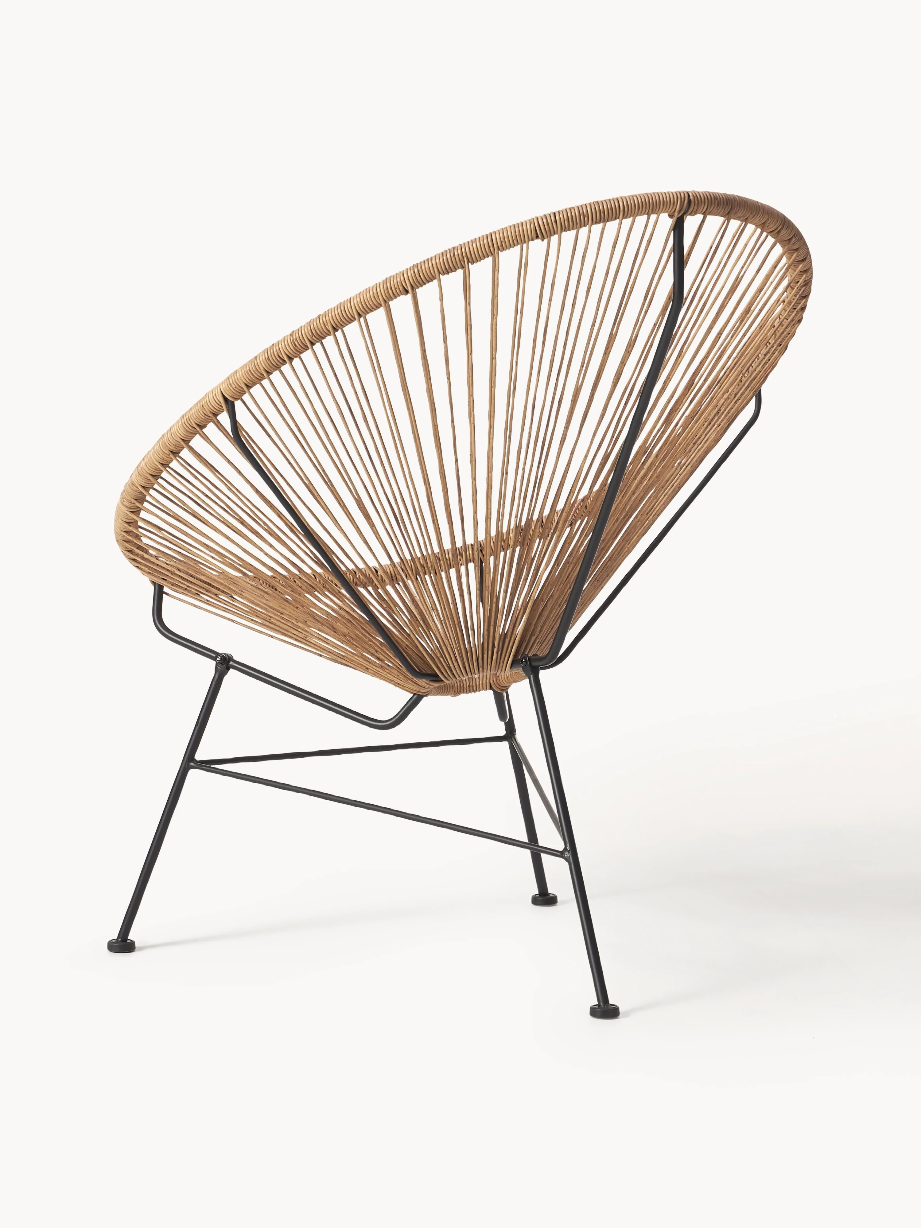 Loungefauteuil Bahia van kunststoffen vlechtwerk
