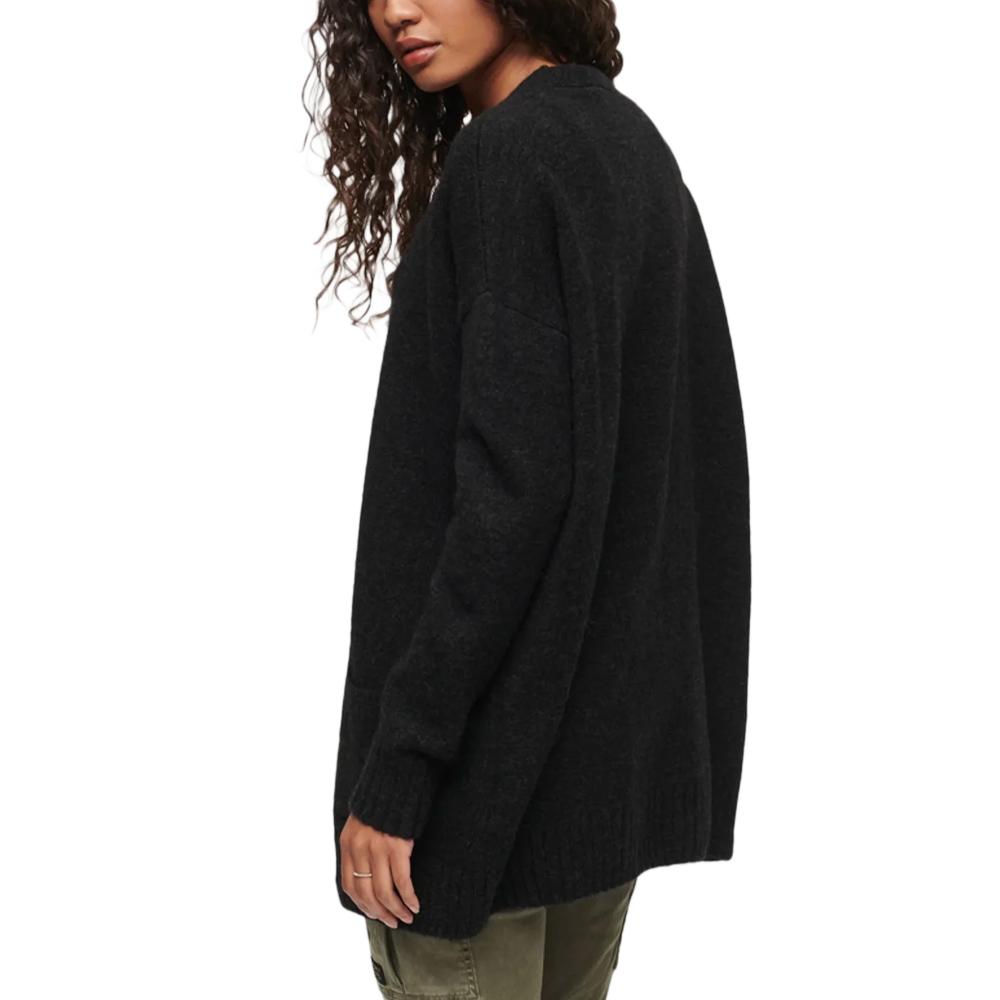 Superdry Gilet Noir Femme Superdry Supersoft