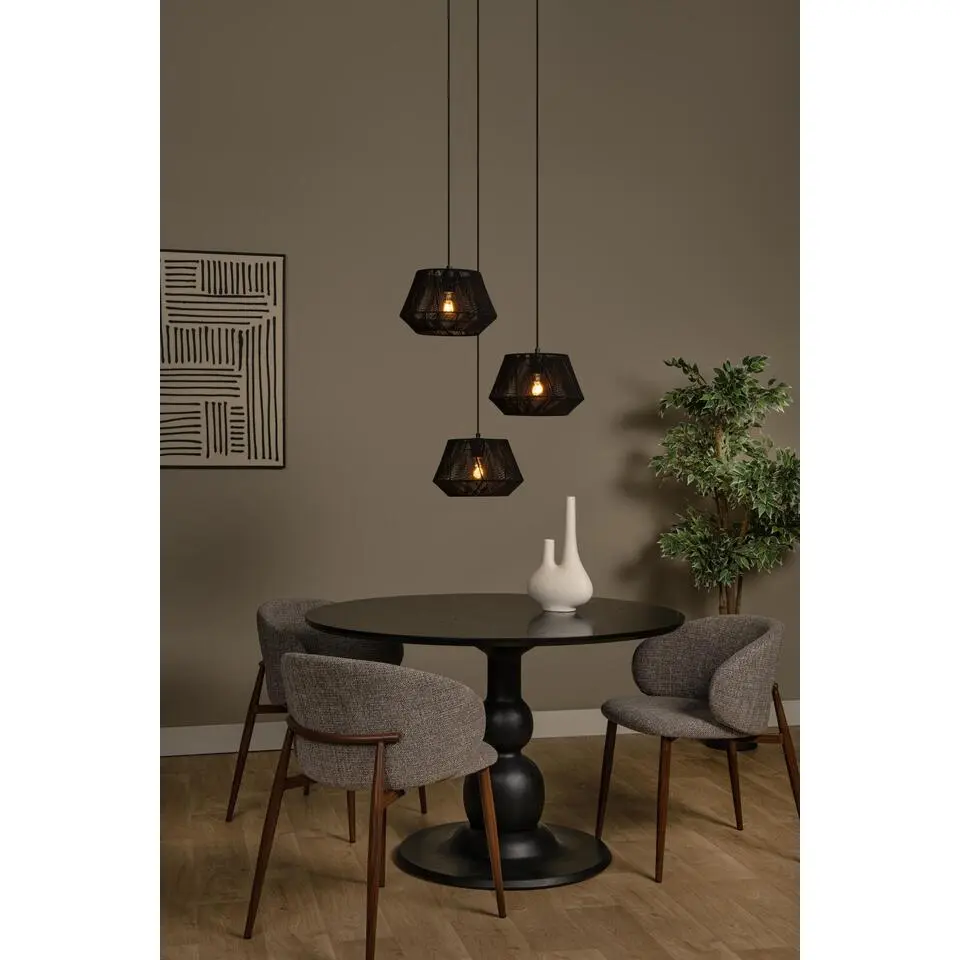 Lucide JESSICA Hanglamp - Zwart