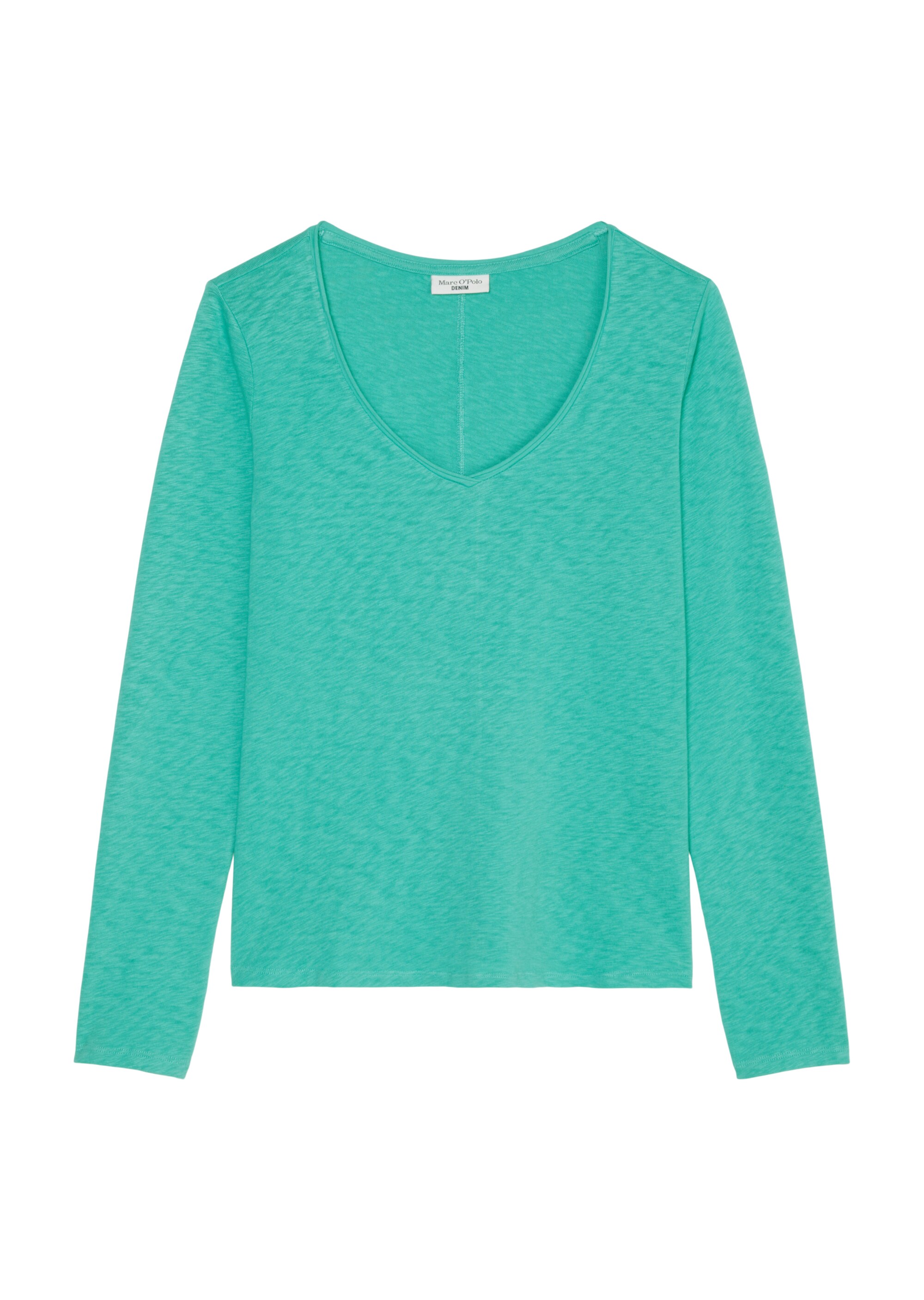 Longsleeve regular aus Slub Organic Cotton