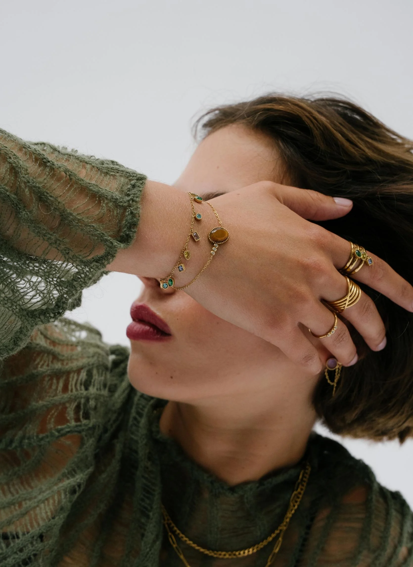 HYGIE - Bracelet chaîne hygie | Rose