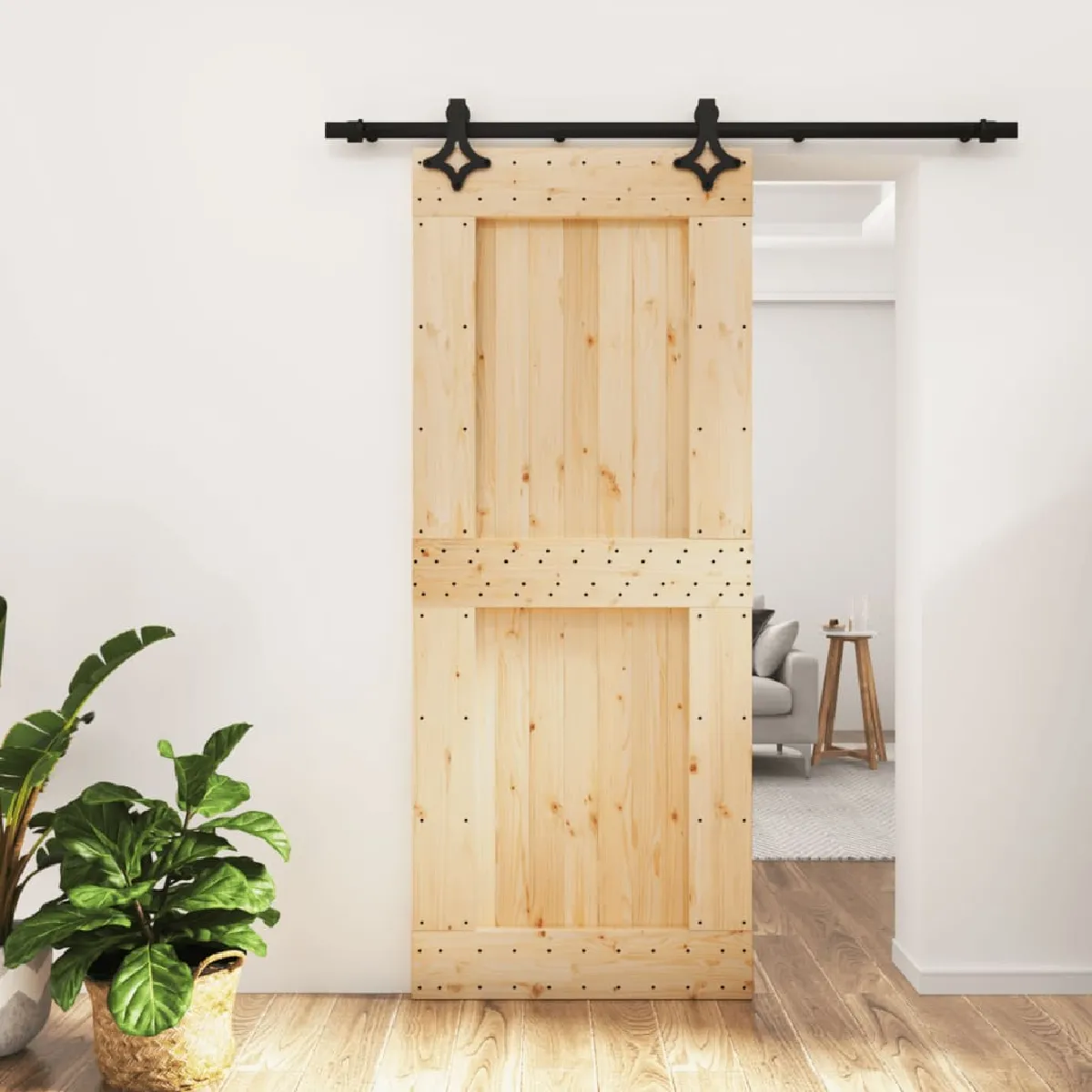 vidaXL Porte coulissante 85x210 cm