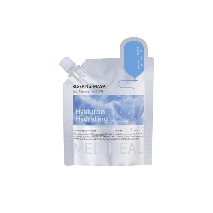 Mediheal Sleeping Mask Hyaluron Hydrating Feuchtigkeitsspendende Gesichtsmaske 20 ml