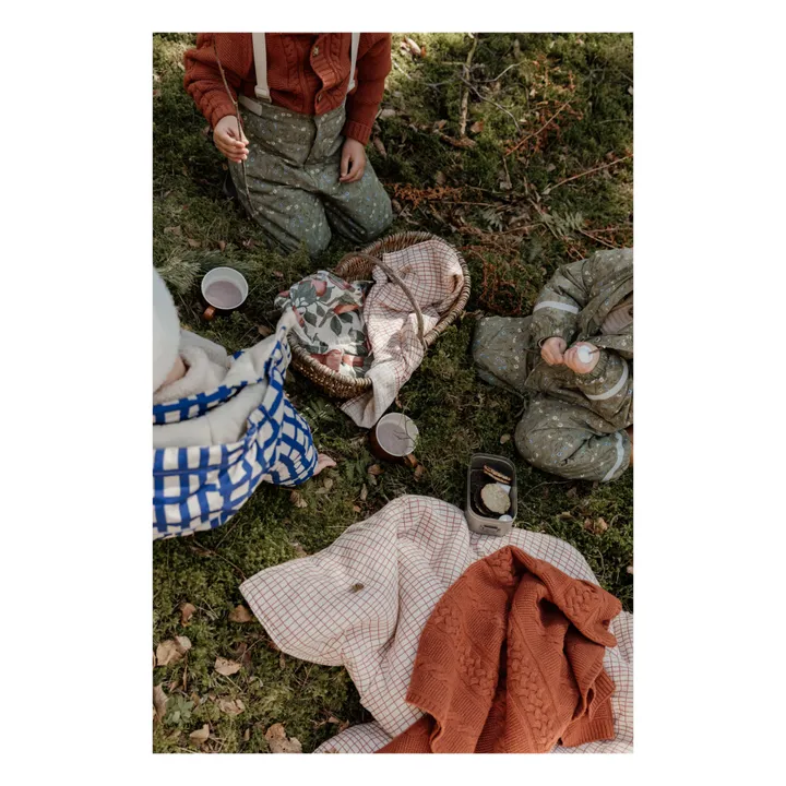 garbo&friends Couverture Checks | Sienne