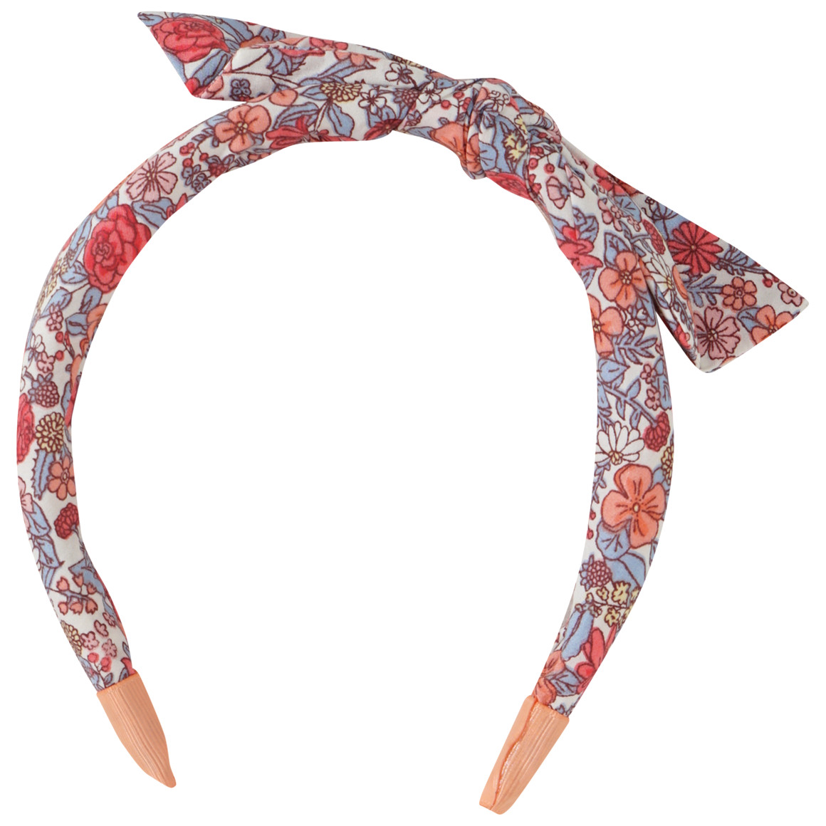 Topolino Festliches Mädchen Kleid und Haarreif pink / hellblau / apricot