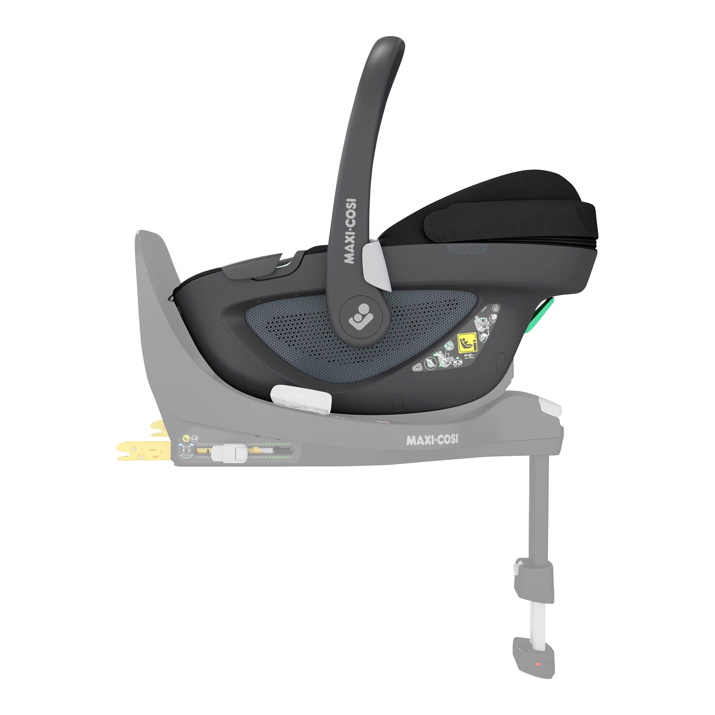 Maxi-Cosi Babyschale Pebble 360 i-Size essential black