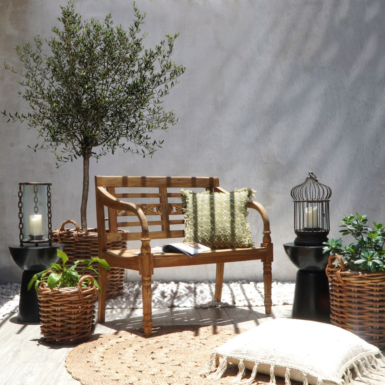 Ambia Garden Gartenbank 2er WILLIAM