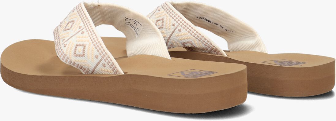 REEF witte reef teenslippers spring woven