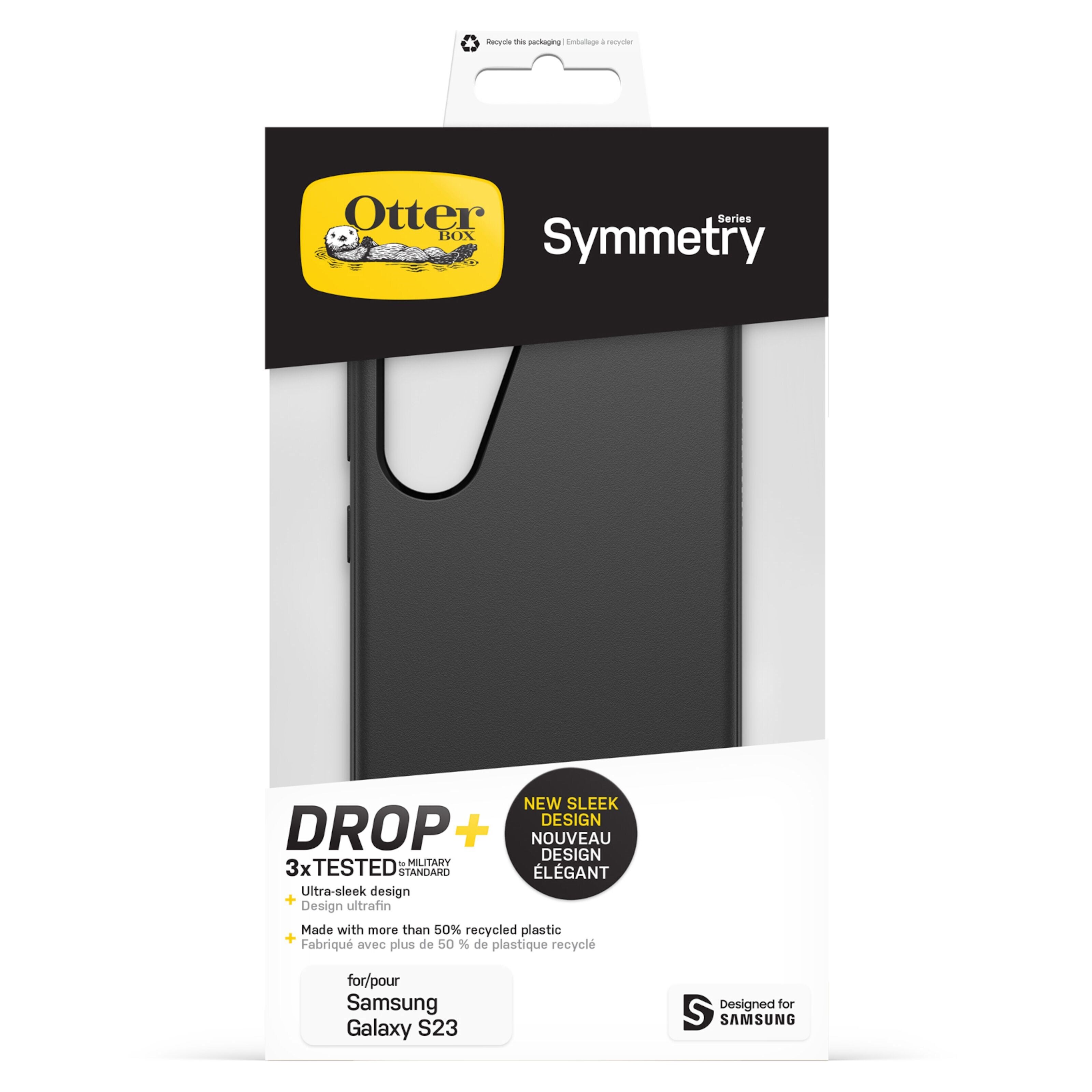 Otterbox Symmetry Deksel for Galaxy S23 Svart