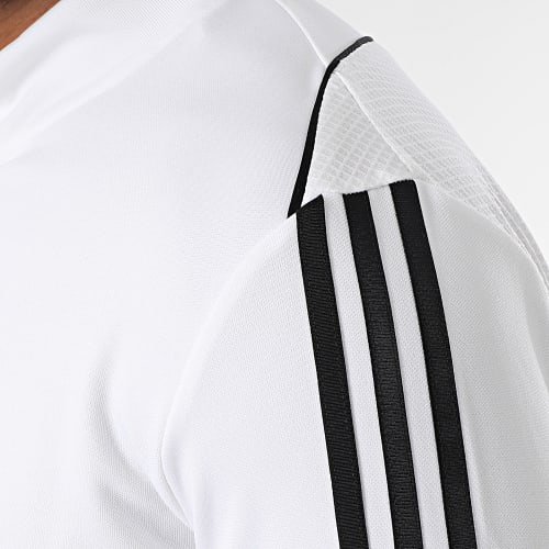 Veste Zippée A Bandes Tiro 23 HS3501 Blanc