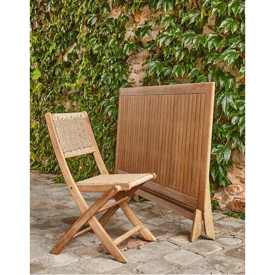 Table de jardin Falcon MAYA en acacia - 110x70x72 cm