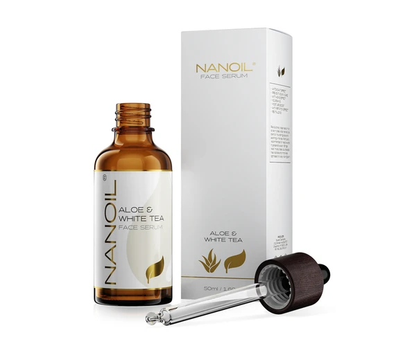 NANOIL Aloe & White Tea Face Serum Gesichtsserum