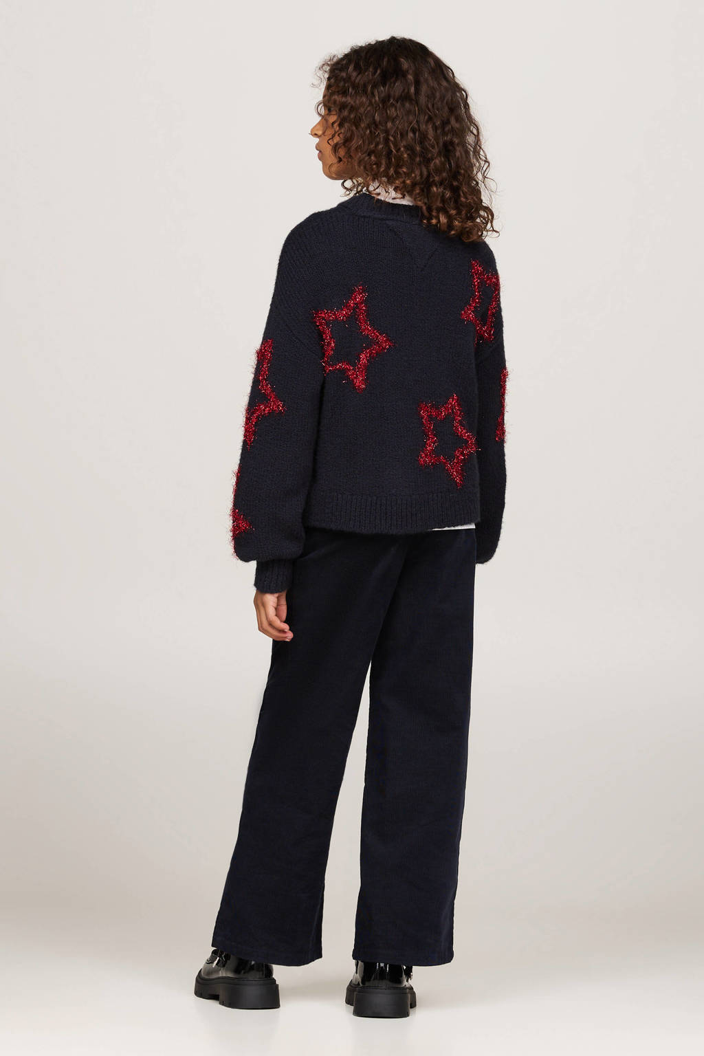 Tommy Hilfiger gebreide trui blauw