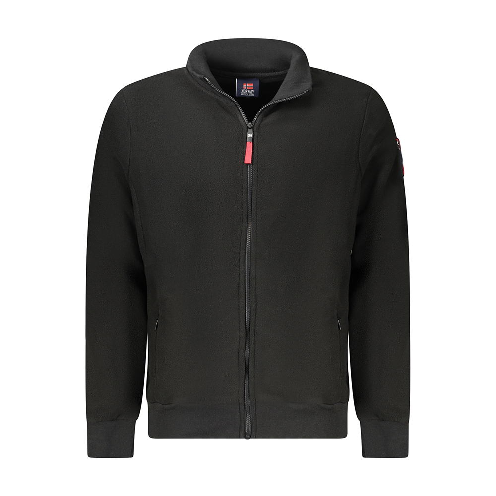Men's Black Fleece Jacket