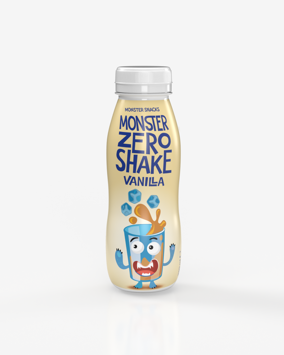 Monster Zero Shake - Vanilla 8x250ml - PAKKETILBUD! - DATODEAL