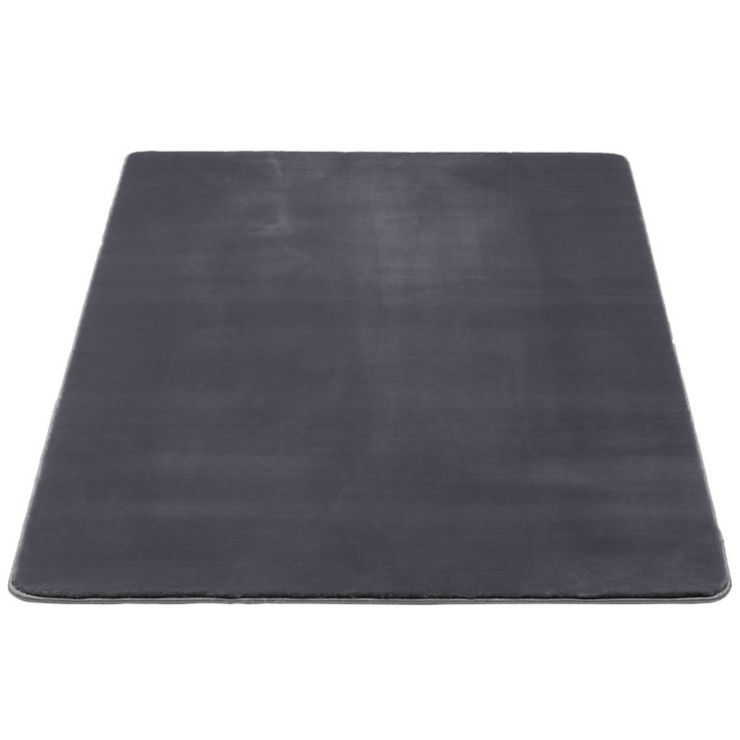 Langflorteppich Unicolor - Monochrom, ideal für Wohn-, Ess- oder Schlafzimmer