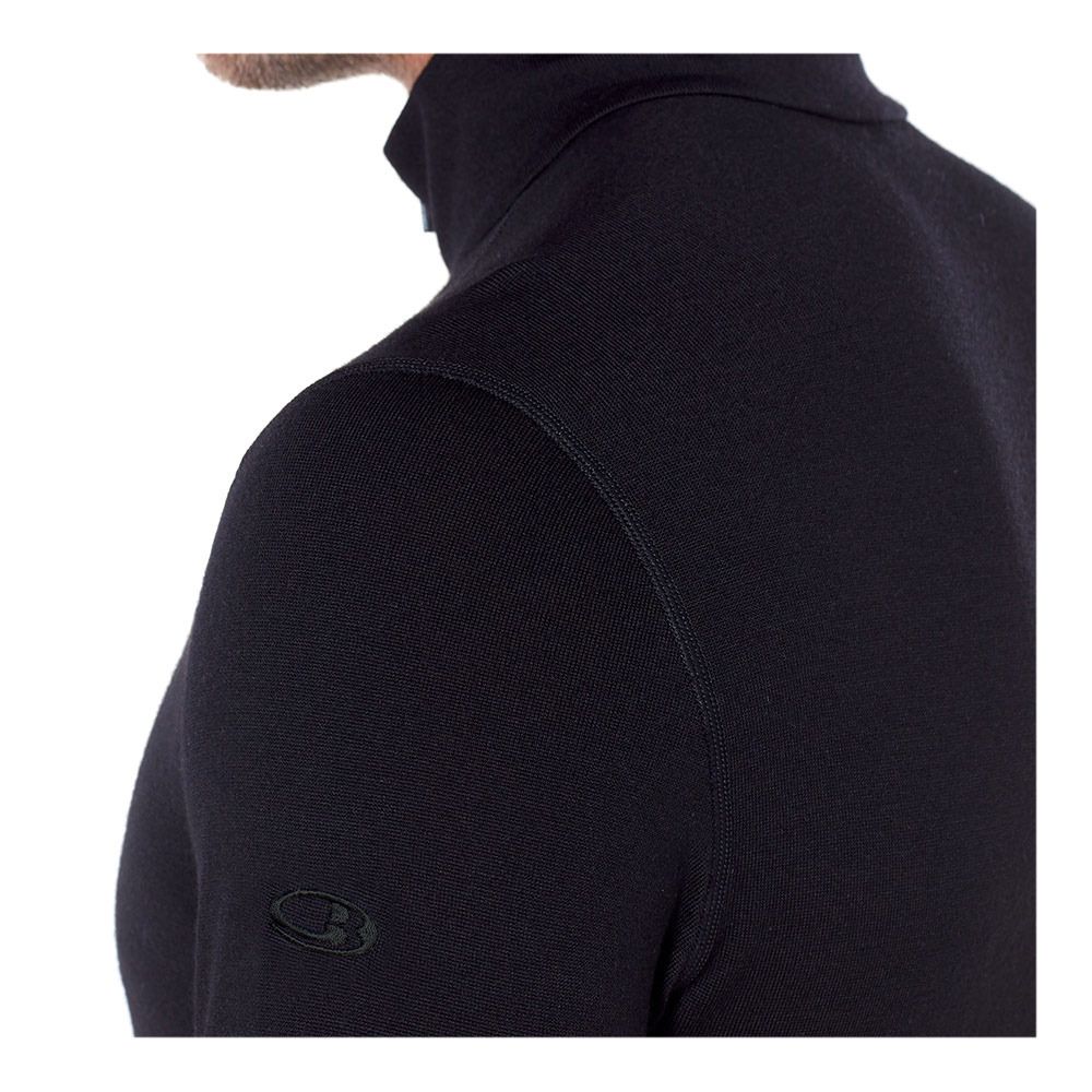 Icebreaker 260 TECH MERINO - Sous-couche Homme black