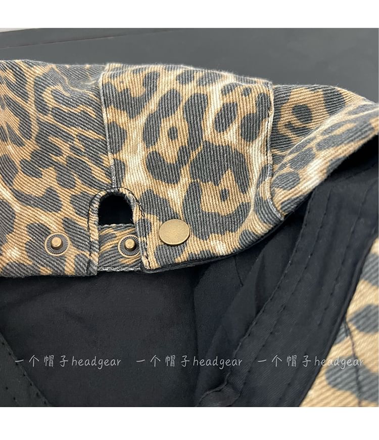 Alpha Kiss - Luipaardprint Baret