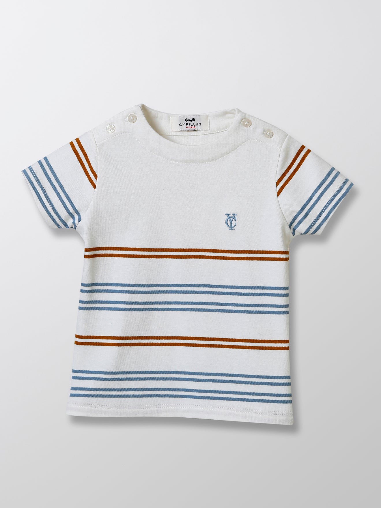 T-shirt rayé Bébé - Coton bio