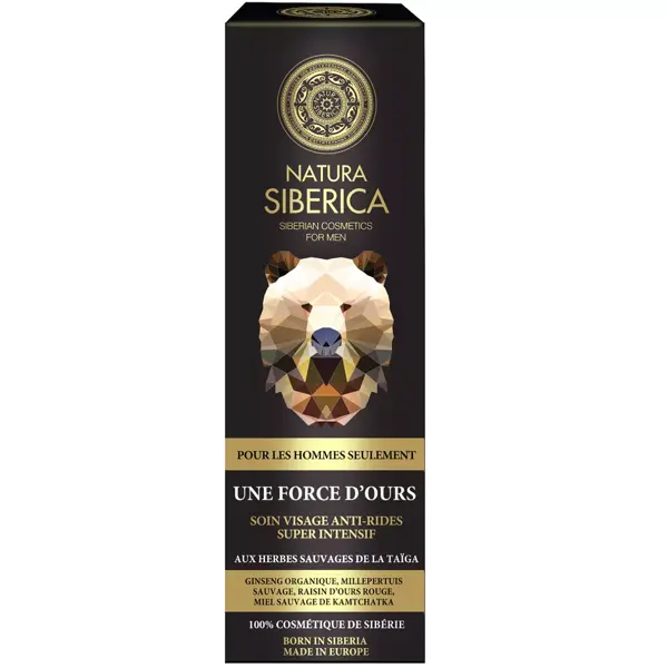 Natura Siberica - Cuidado Facial Antirrugas para Homens