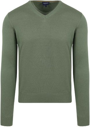 Suitable Respect Vinir Pullover Mid Groen RSP-24PUV-GR kopen