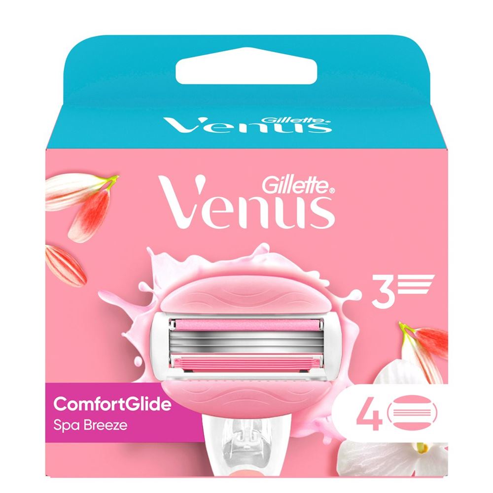 Gillette Venus Comfortglide Systemklingen Spa Breeze 4 Stk