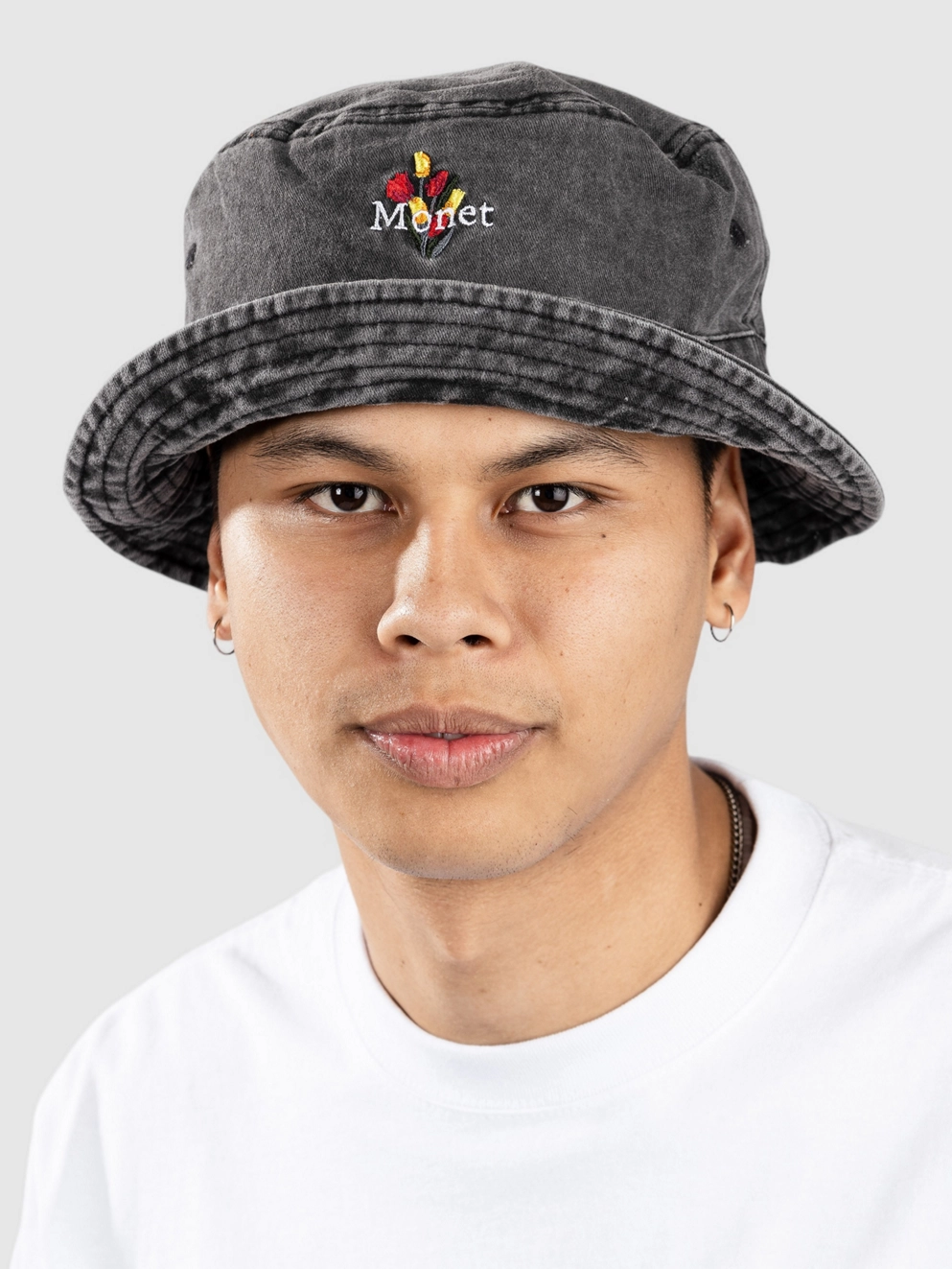 Monet Skateboards Mist Bucket Hat black