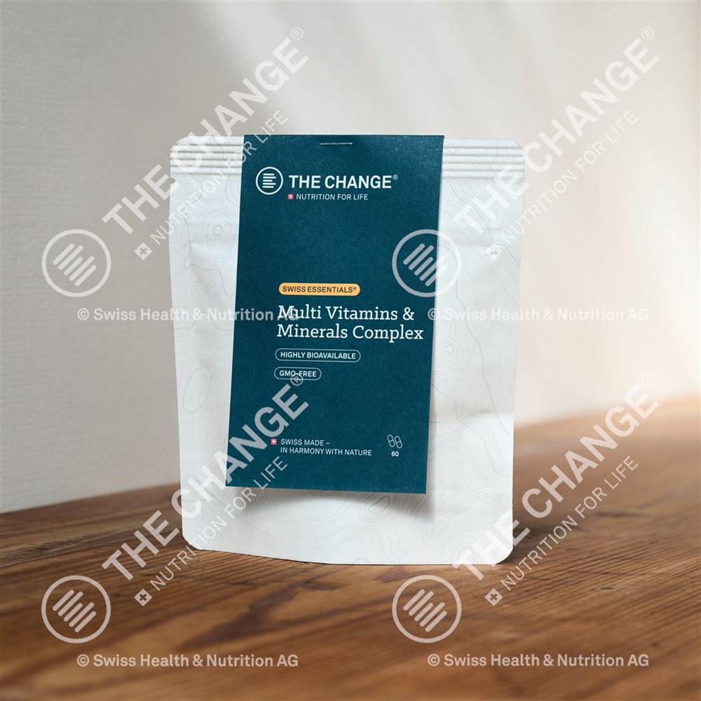 Be the change Multi Vitamins & Minerals Complex Nachfüllbeutel<br>60 Stück, Beutel, Kapsel