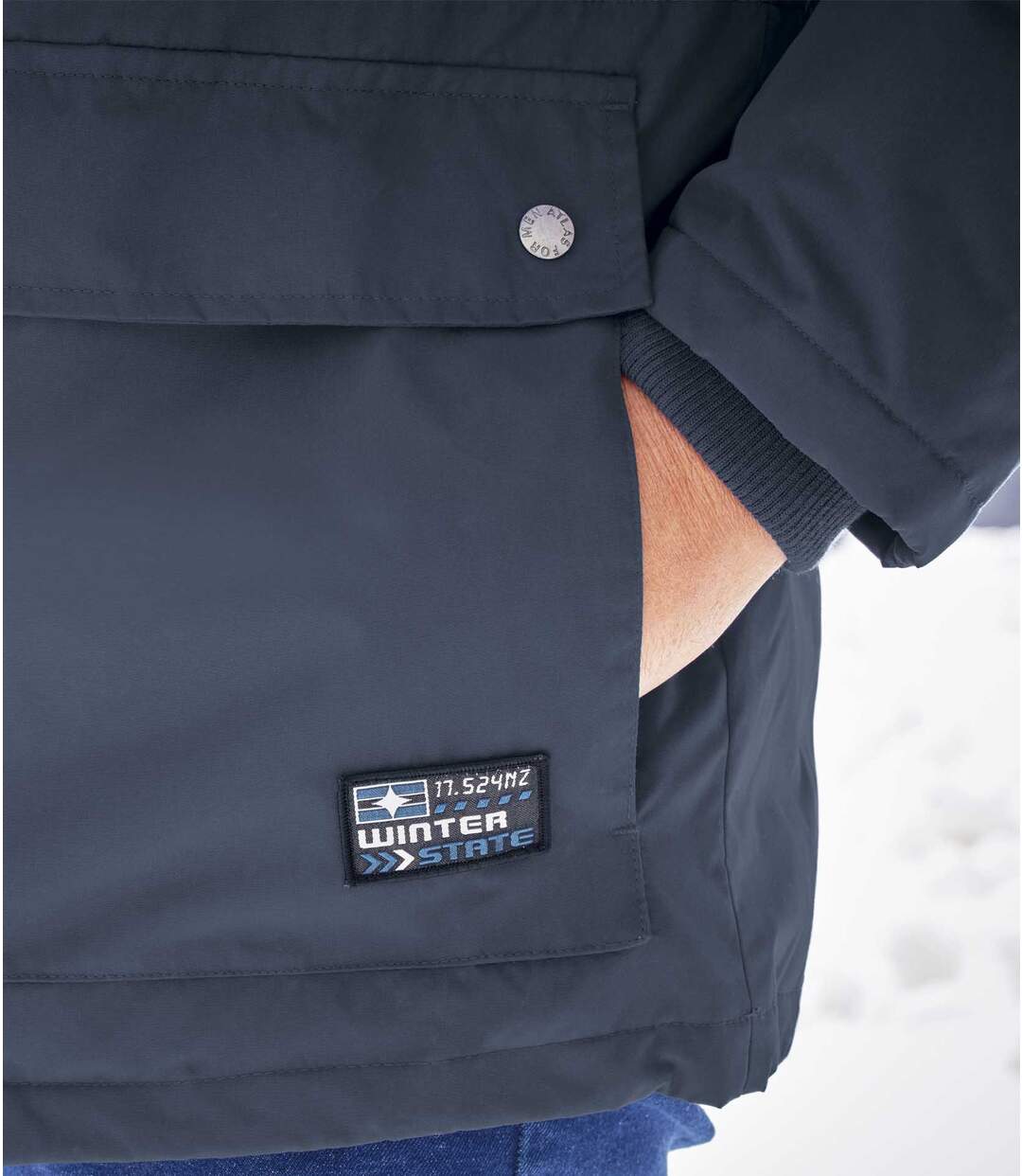 Parka Multipoche GRAND FROID à Capuche