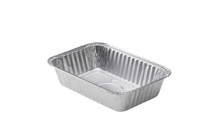 Aluminium bakje 200x138x47mm 800ml R85G
