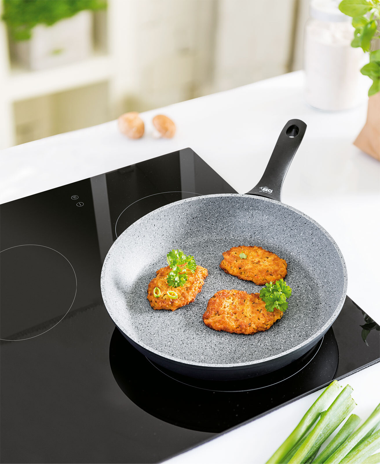 ELO Bratpfanne BASALT+ 28 cm mit Antihaft