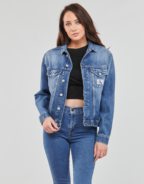 Calvin Klein Jeans - REGULAR ARCHIVE JACKET - Bleu jean