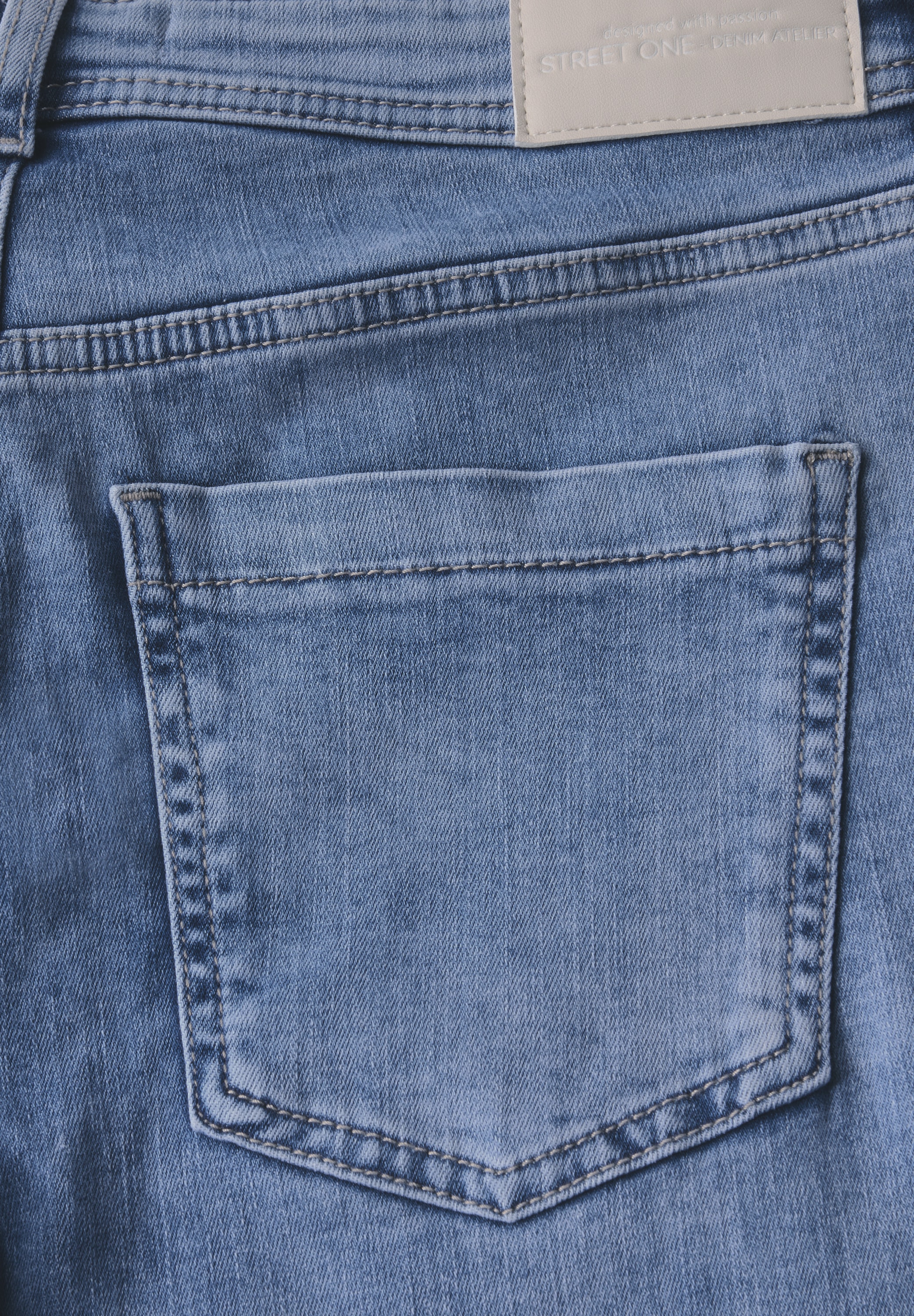 STREET ONE Caprijeans »Style JANE«, mit Turn-up